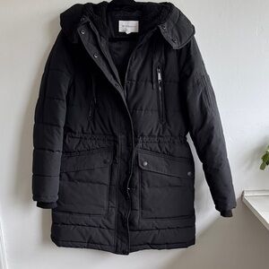 BCBGeneration Black Puffer Jacket